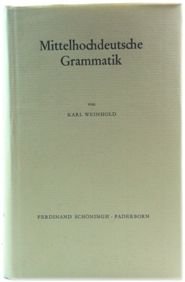 Mittelhochdeutsche Grammatik