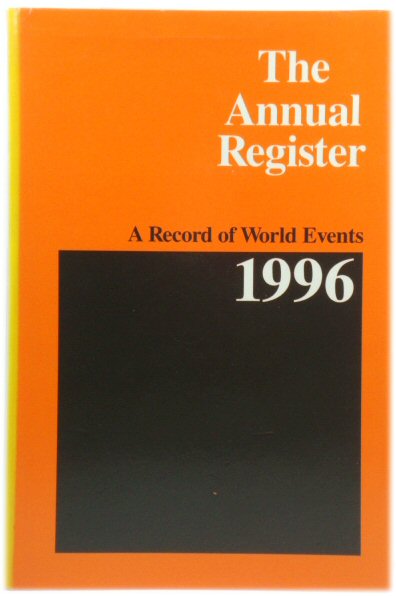 The Annual Register 1996: A Record of World Events: 238