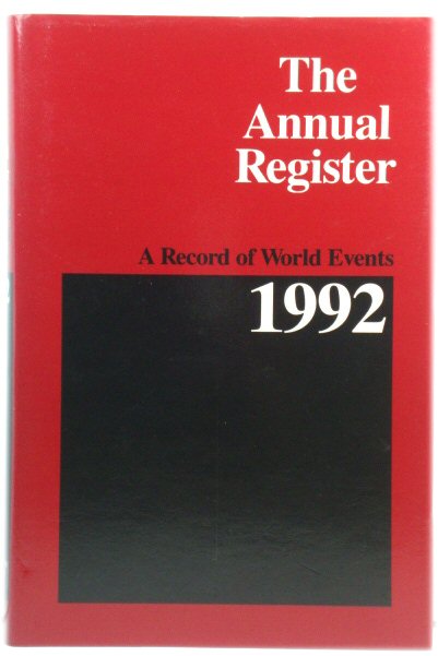 The Annual Register 1992: A Record of World Events: 234