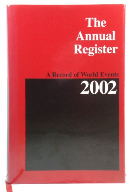 The Annual Register 2002 : A Record of World Events: 244