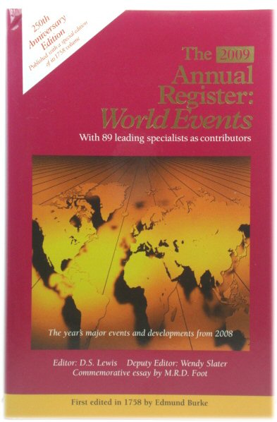 The Annual Register 2009: World Events: 250