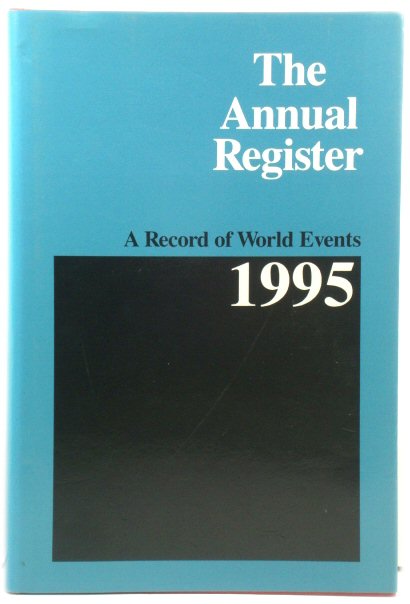 The Annual Register 1995: A Record of World Events: 237