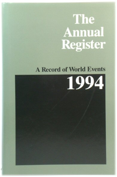 The Annual Register 1994: A Record of World Events: 236