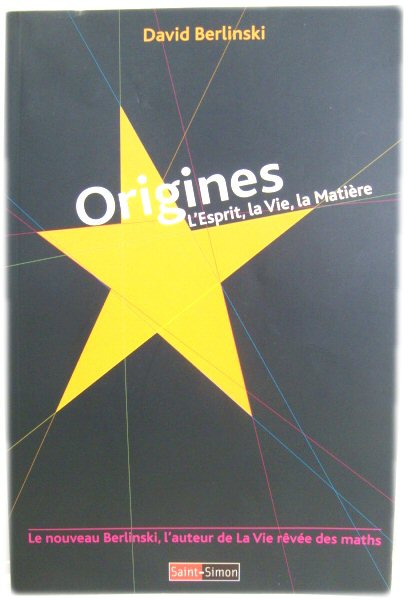 Origines: L'sprit, la vie, la matiEre
