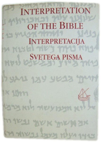 Interpretation of the Bible/Interpretacija Svetega Pisma