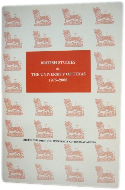 British Studies at The University of Texas, 1975-2000