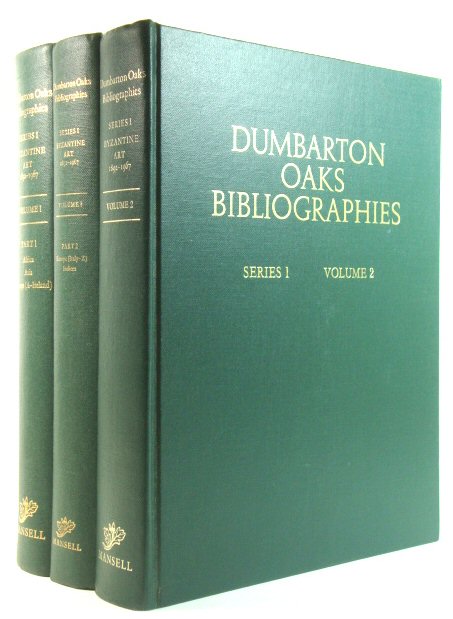 Literature on Byzantine Art, 1892 - 1967: Volumes 1 & 2 (Dumbarton Oaks Bibliographies Series I)