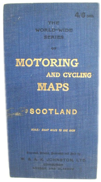 The World-Wide Series of Motoring and Cycling Maps: Scotland (Scale: Eight Miles to One Inch)