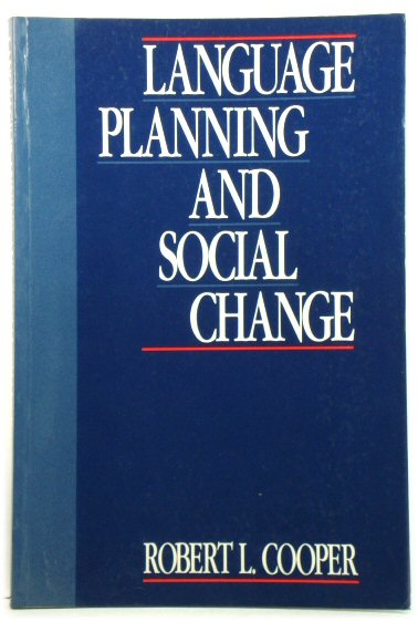 Language Planning and Social Change