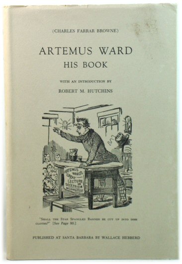 Artemus Ward: His Book