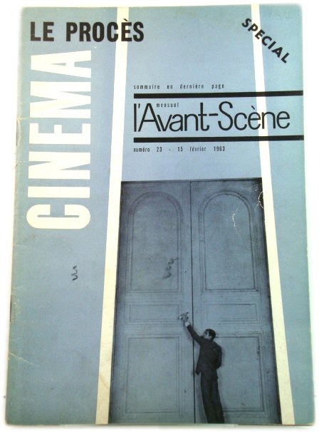 l'Avant-ScEne Du CinEma, NumEro 23 (SpEcial), 15 FEvrier 1963: Le ProcEs