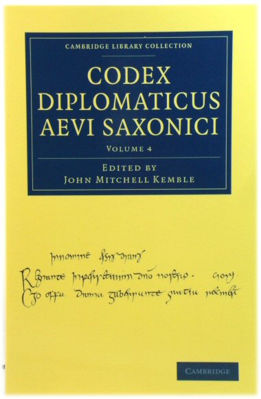 Codex Diplomaticus Aevi Saxonici: Volume 4