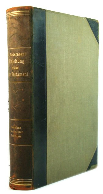 Lehrbuch Der Einleitung in Das Alte Testament: Mit Einem Anhang Uber Die Apokryphen Und Pseudepigraphen (Sammlung Theologischer LehrbUcher)