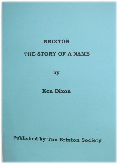Brixton: The Story of a Name
