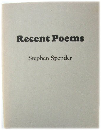 Recent Poems