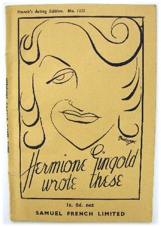 Hermione Gingold Wrote These: Sketches and Monologues