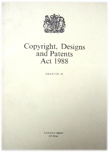 Copyright, Designs and Patents Act 1988: Chapter 48
