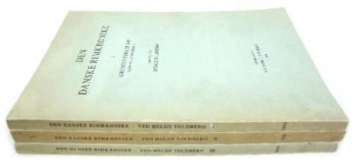 Den Danske RIMKRONIKE (Volumes I-III)