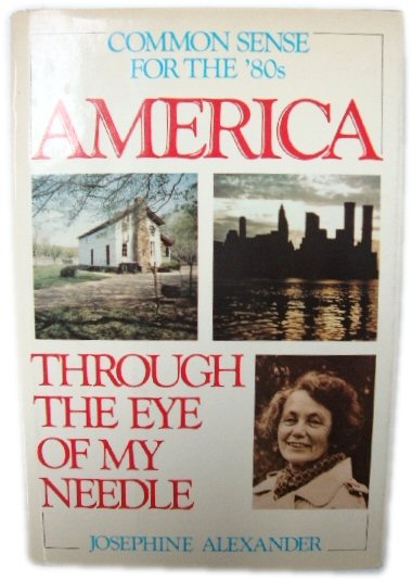 America Through the Eye of My Needle: Common Sense for the '80s
