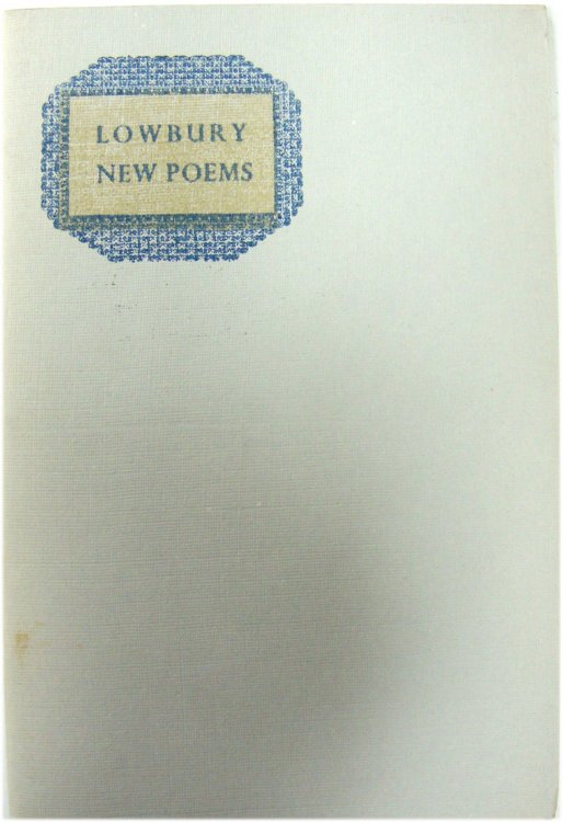 Lowbury New Poems