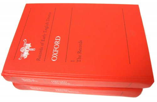 Records of Early English Drama: Oxford (Two-Volume Set)