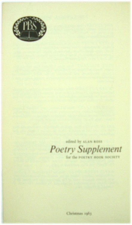 Image for Poetry Supplement: Christmas 1963 Poetry Supplement: Christmas 1963