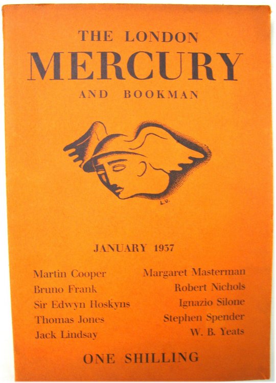 The London Mercury and Bookman: January 1937