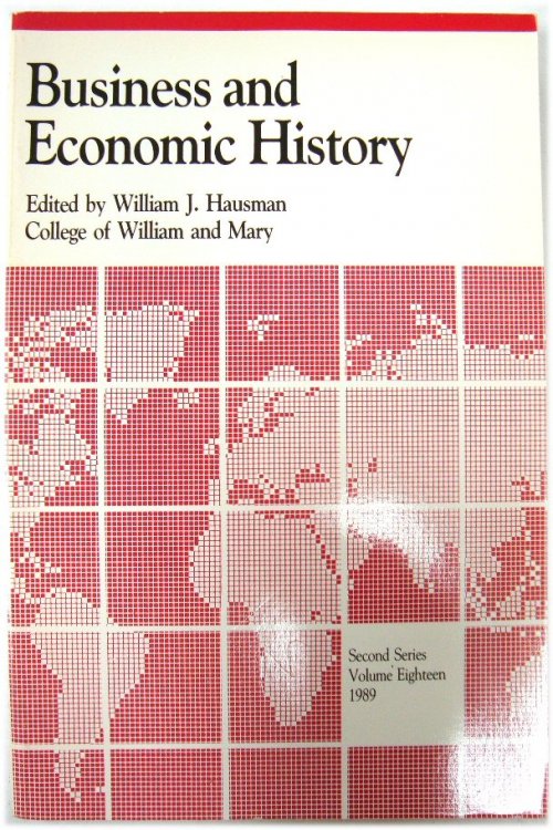 Business and Economic History: Second Series Volume Eighteen 1989