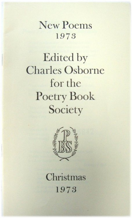 New Poems Christmas 1973