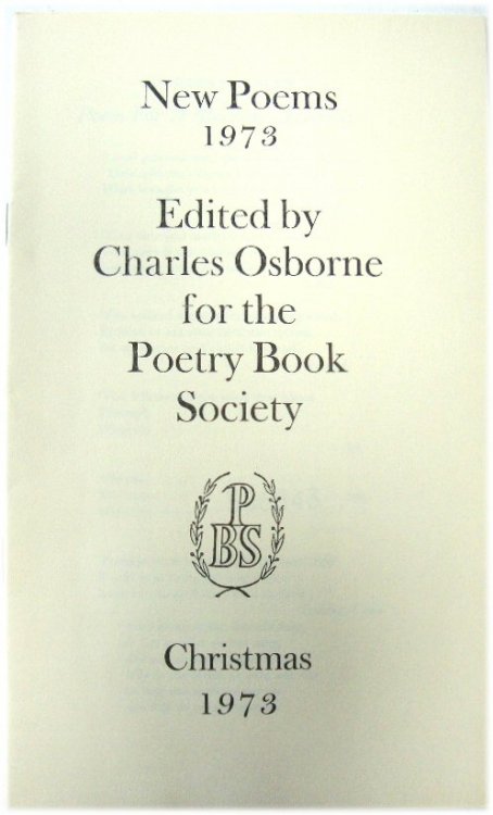 New Poems Christmas 1973