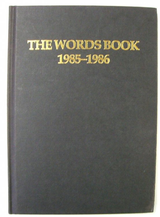 The Wordsbook 1985-1986