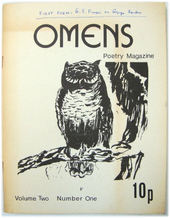 Omens: Poetry Magazine; Volume Two Number One