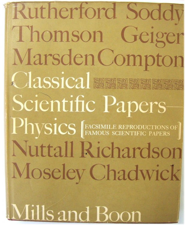 Classical Scientific Papers