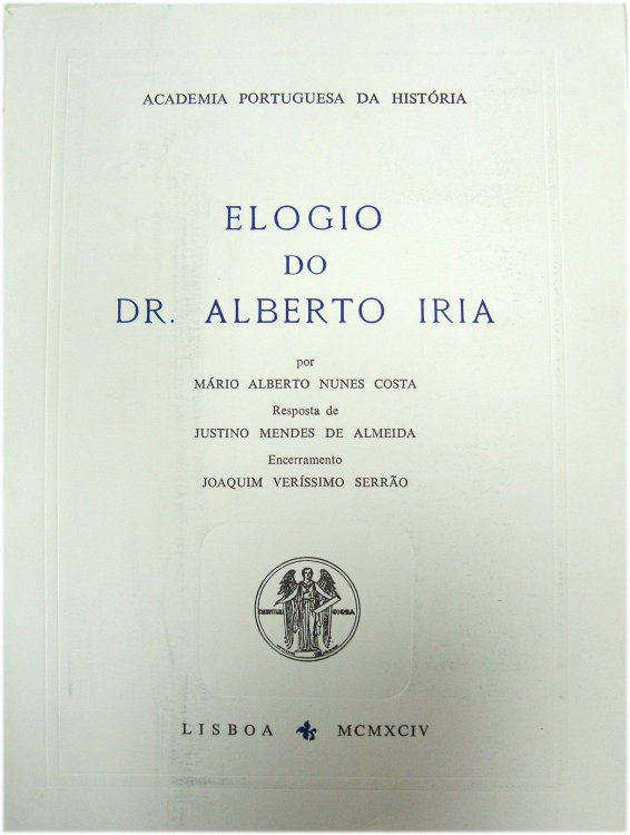 Elogio Do Dr. Alberto Iria