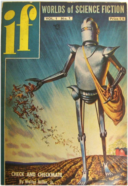 If: Worlds of Science Fiction Vol. 1, No. 7.