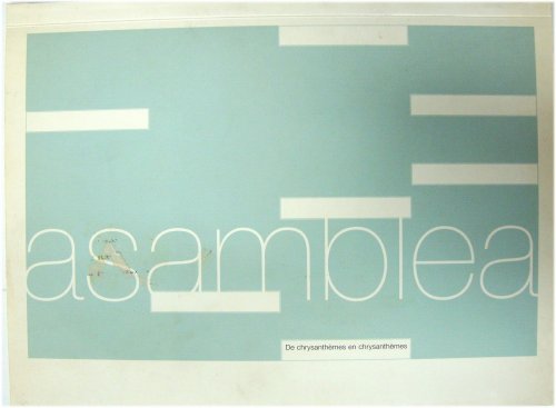 Asamblea: De CHRYSANTHEMES en CHRYSANTHEMES