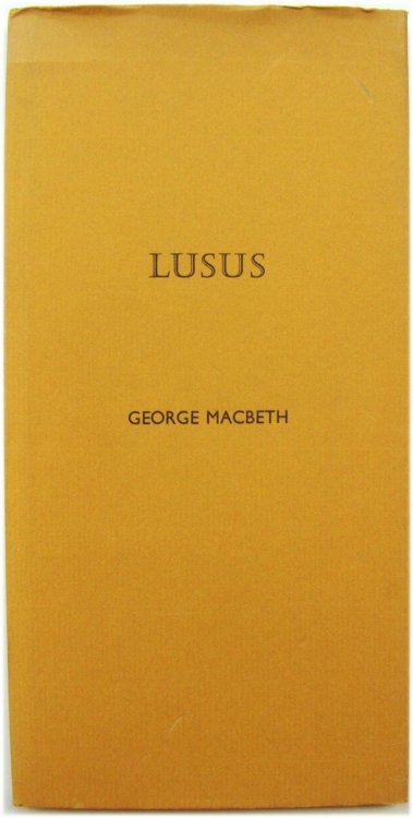 Lusus: A Verse Lecture