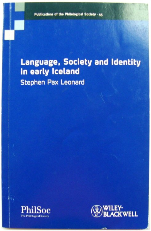 Language, Society and Identity in Early Iceland