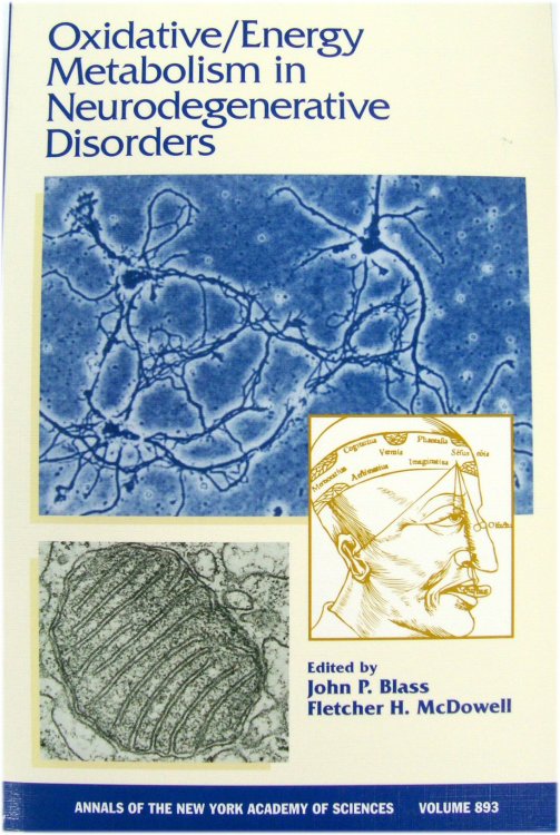 Oxidative/Energy Metabolism in Neurodegenerative Disorders