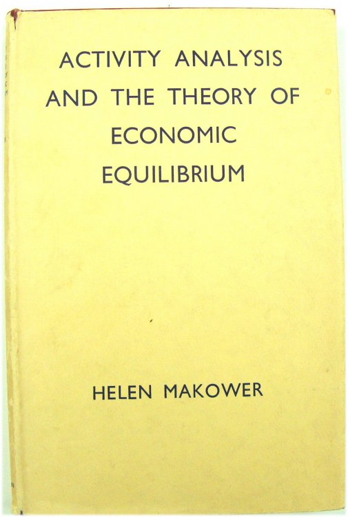 Activity Analysis and the Theory of Economic Equilibrium