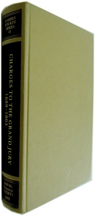 Charges to the Grand Jury 1689-1803