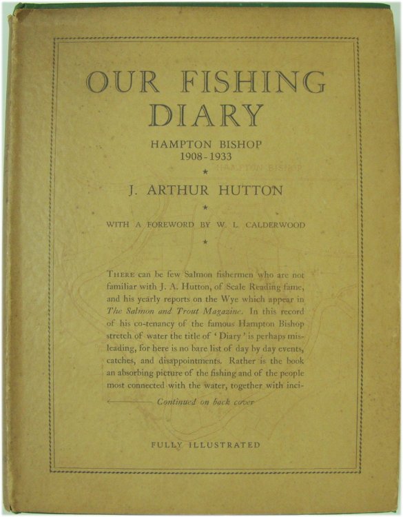 Our Fishing Diary: Hampton Bishop 1908-1933