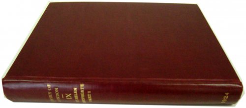 Image for Survey of London: Volume IX The Parish of St. Helen, Bishopsgate (Part I) Survey of London: Volume IX The Parish of St. Helen, Bishopsgate (Part I)