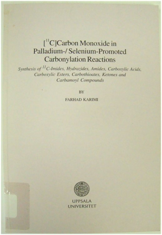 [11C]Carbon Monoxide in Palladium-/ Selenium-Promoted Carbonylation Reactions: Synthesis of 11C-Imides, Hydrazides, Amides, Carboxylic Acids, Carboxylic Esters, Carbothioates, Ketones and Carbamoyl Compounds