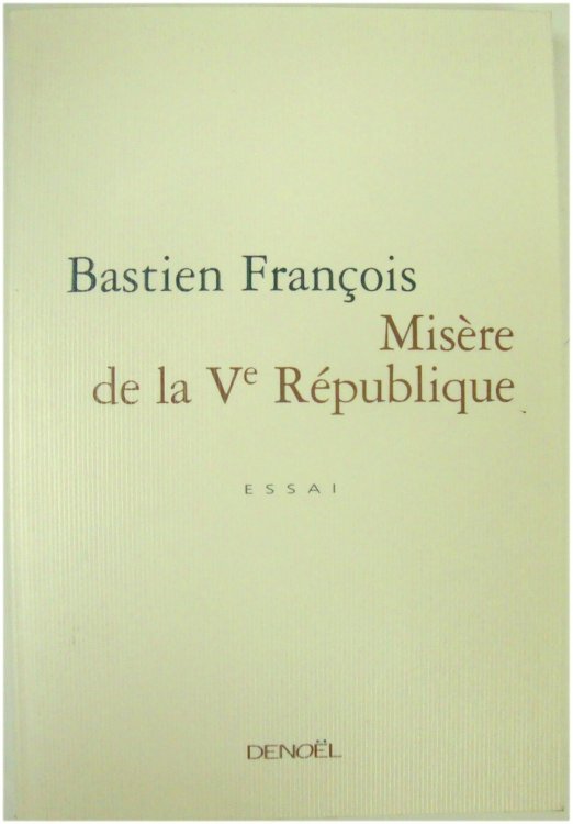 Image for MISERE De La Ve REPUBLIQUE MISERE De La Ve REPUBLIQUE