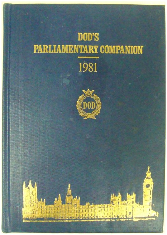 Dod's Parliamentary Companion 1981, 149th Year