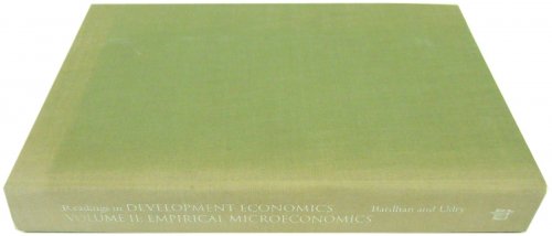 Image for Readings in Development Microeconomics - Volume 2: Empirical Microeconomics Readings in Development Microeconomics - Volume 2: Empirical Microeconomics