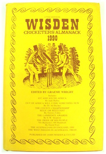 Wisden Cricketers' Almanack 1990, 127th Edition