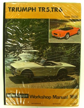 Image for Workshop Manual for Triumph TR5 & TR6: Workshop Maunal 166 Workshop Manual for Triumph TR5 & TR6: Workshop Maunal 166