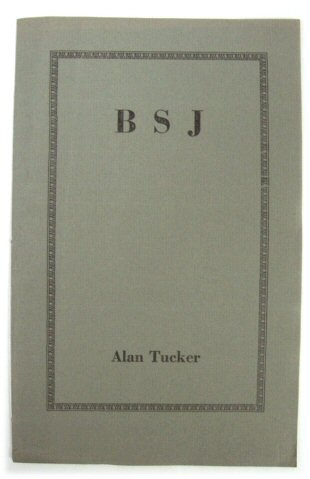 B.S.J.: A Monody to the Plan of Milton on the Death By Suicide of B.S. Johnson in November 1973